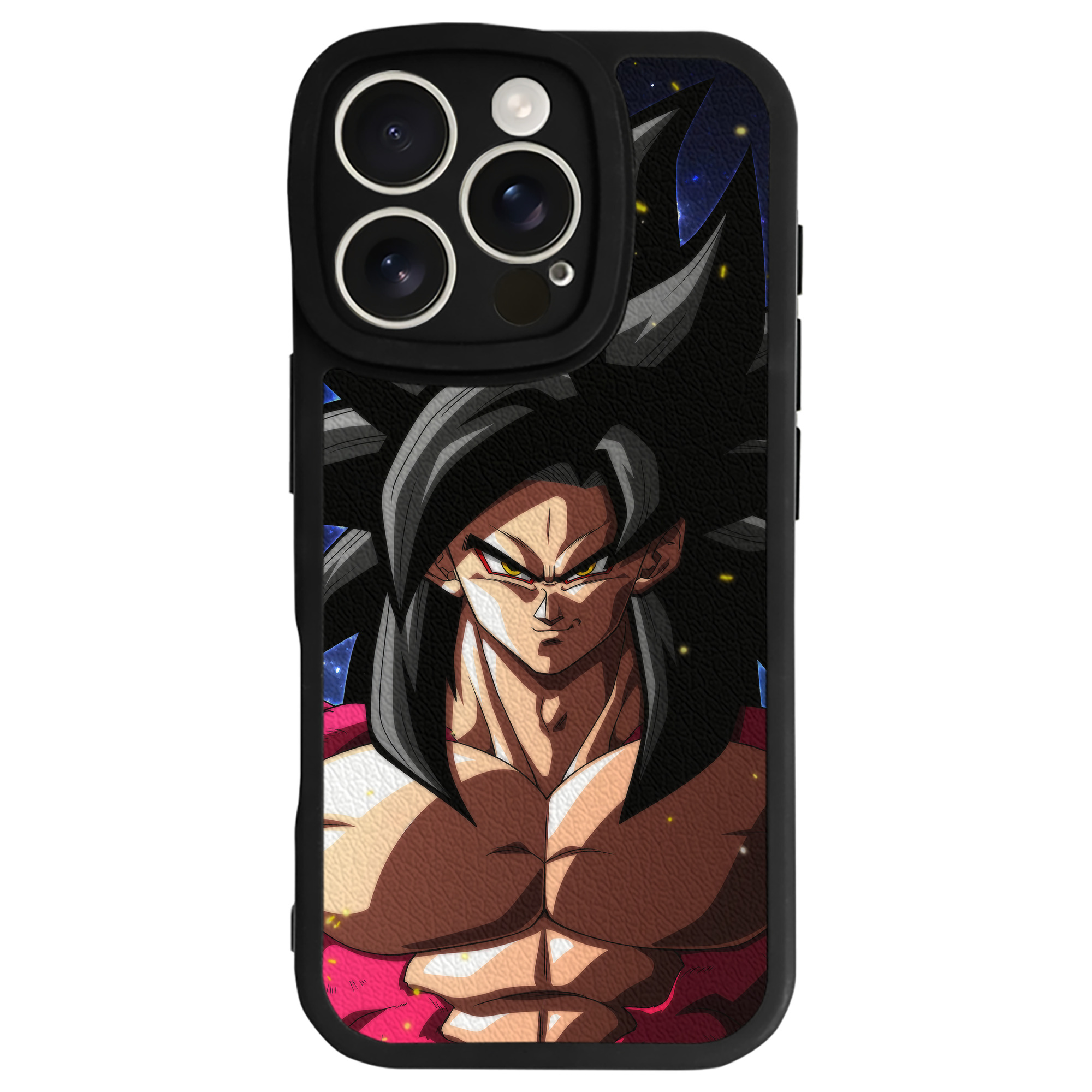 （画像用） ドラゴンボール DRAGON BALL 【iPhone 16シリーズ対応】シリコンスマホケース（レザー調） 材質：シリコン